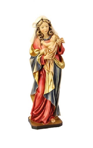 Neapolitanische Madonna 30 cm mit Jesus-Kind