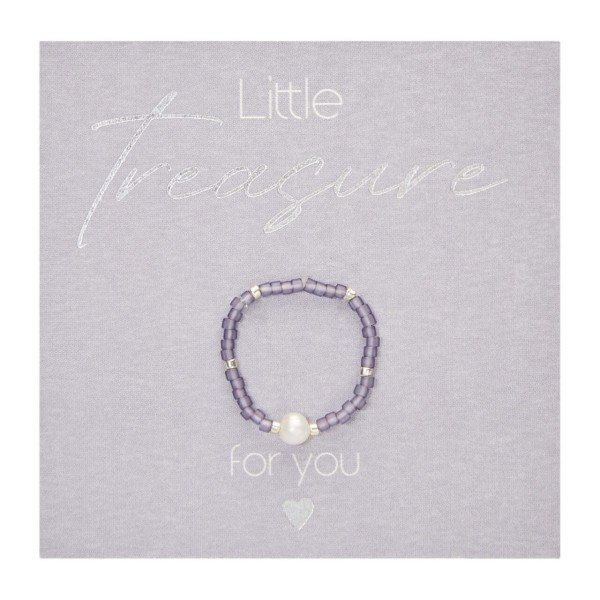 Ring "Little Treasure" lila