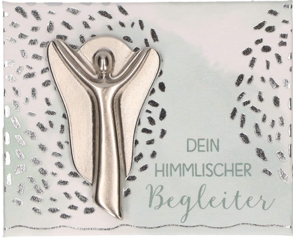 Engel-Handschmeichler "Dein himmlischer Begleiter" Metall 3,2 x 2 cm