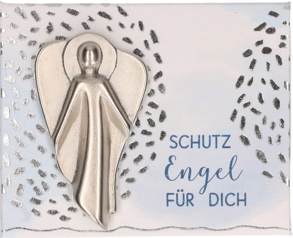 Engel-Handschmeichler "Schutzengel für dich" Metall 3,4 x 2 cm