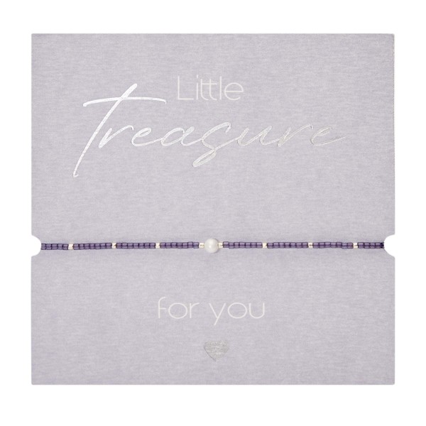 Armband "Little Treasure" lila